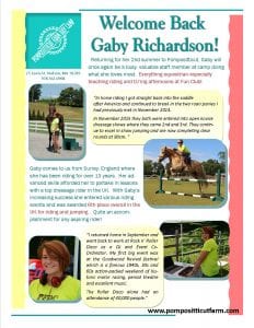 Gaby Richardson 2016
